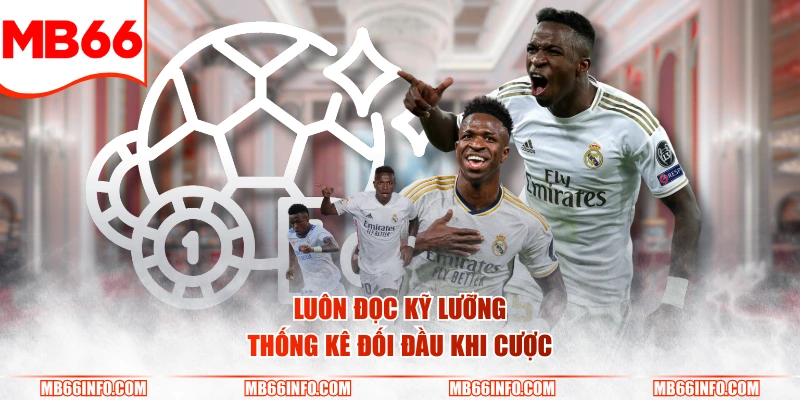 Luôn đọc kỹ lưỡng thống kê đối đầu khi cược